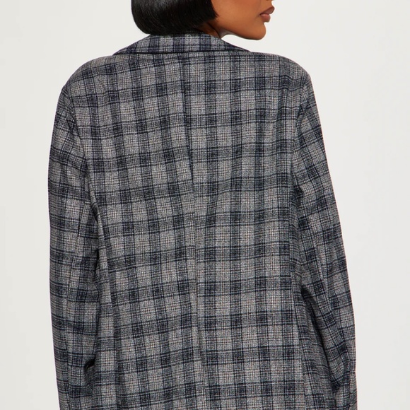 Blazer - Plaid - Picture 3 of 3